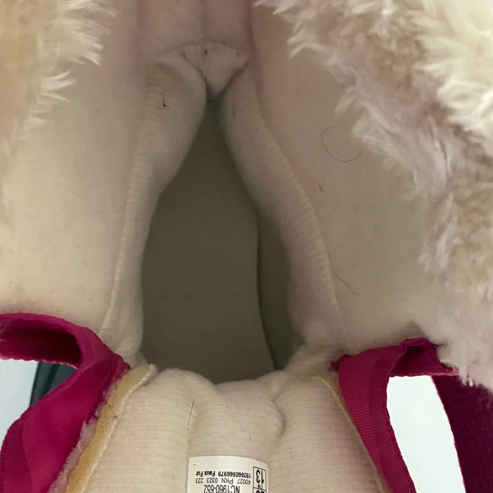 Sorel Kids Size 8 Snow Commander Pink Snow Waterproof Winter Boots NC1960-652